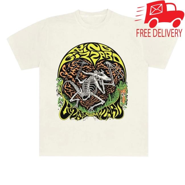 (P)Doom Records Merch King Gizzard And The Lizard Wizard Dragon New Shirt